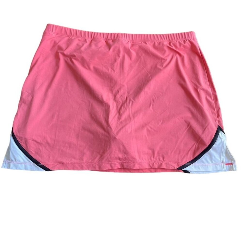 Vintage Wilson Womens Pink Tennis Golf Skort Skirt Shorts XL u Vintage - Picture 2 of 4